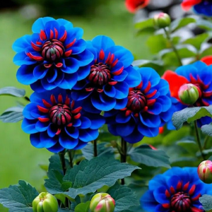 Георгин Аквамарин купить по цене от 318р. в интернет-магазине «Посадика» с доставкой почтой в в Болгаре и по всей России – [изображение №1].